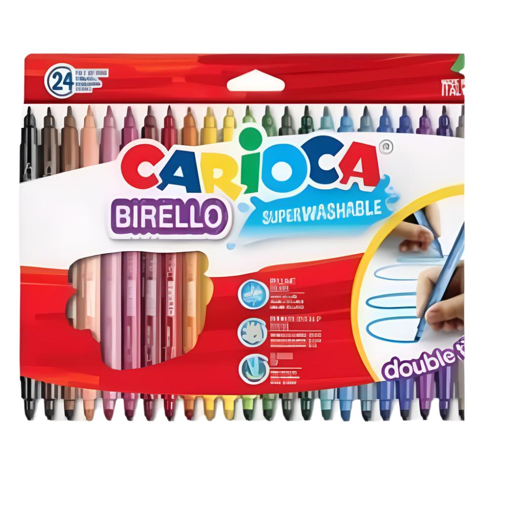 CariocaCarioca Μαρκαδόροι Birello 24 Τεμάχιαpapell.gr