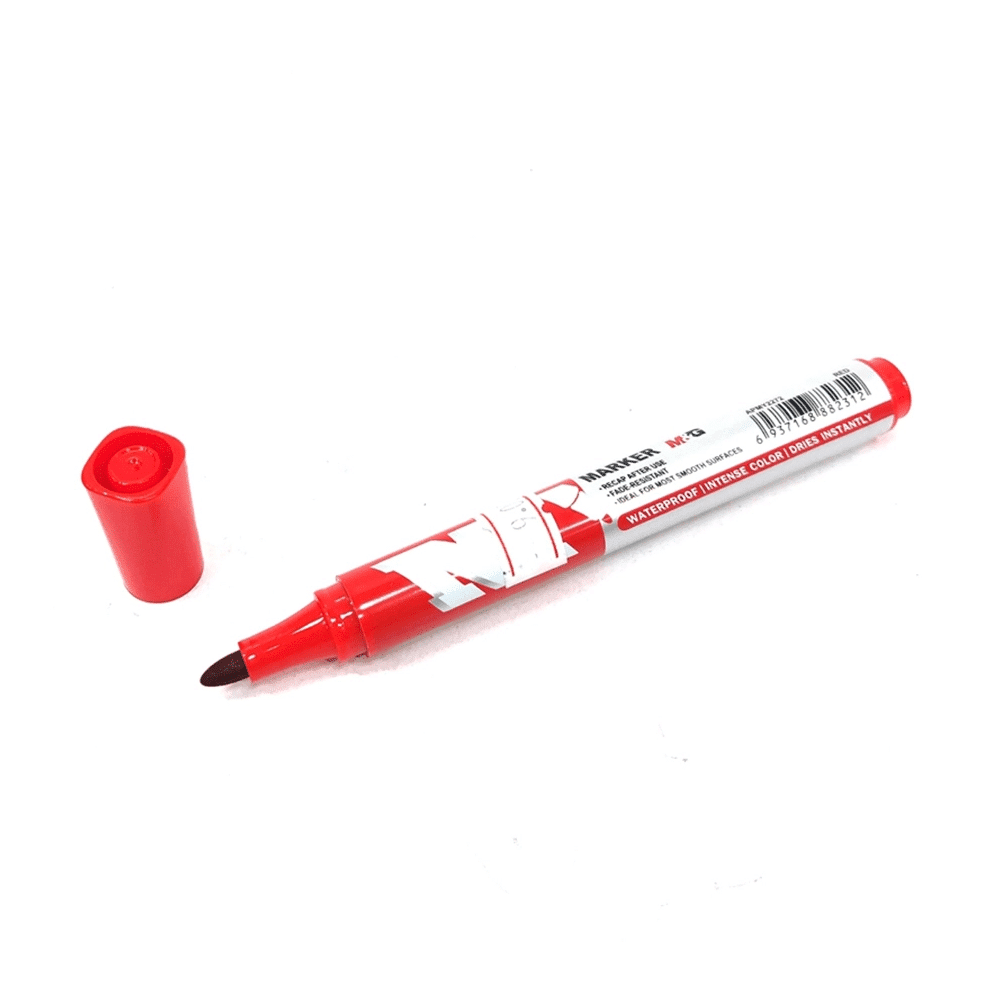 M&amp;GM&Amp;G Μαρκαδορος Ανεξιτηλος Κοκκινοςpapell.gr