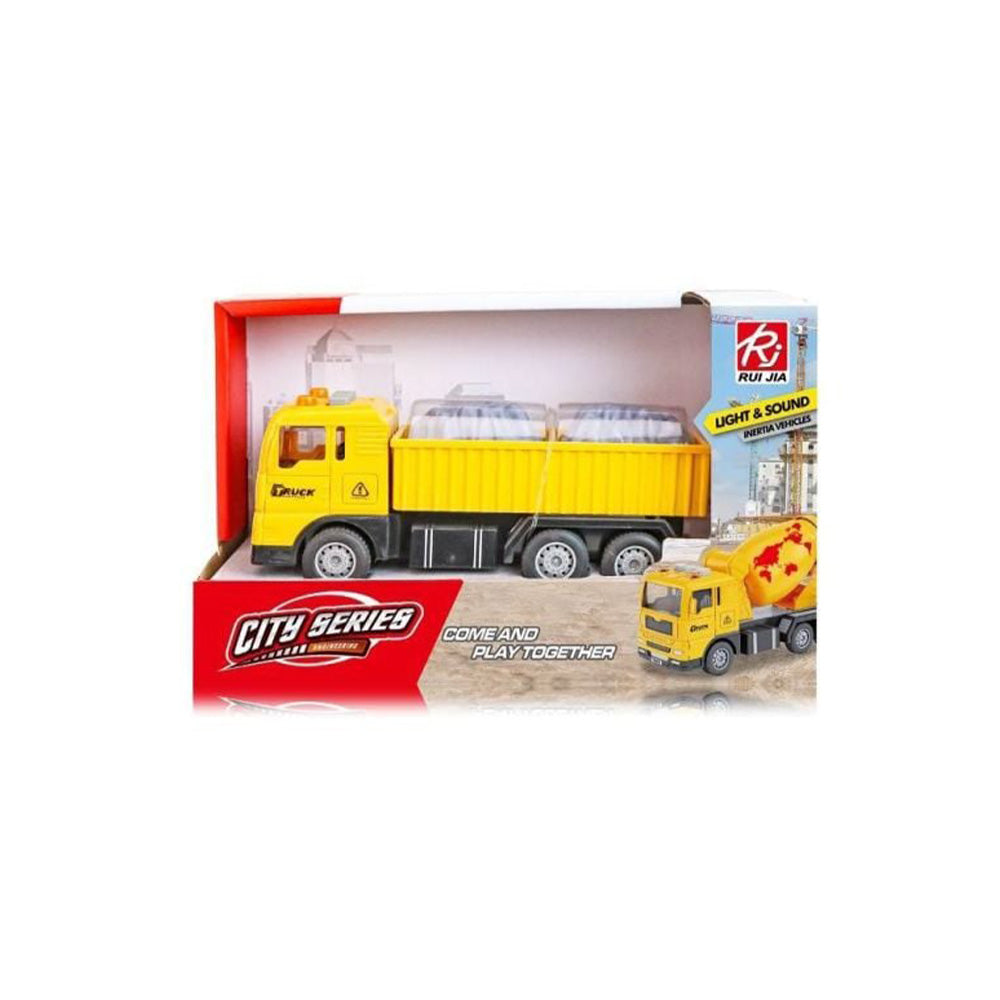 Φορτηγό με Φορτίο Friction με Φώτα & Ήχους - 21 εκ