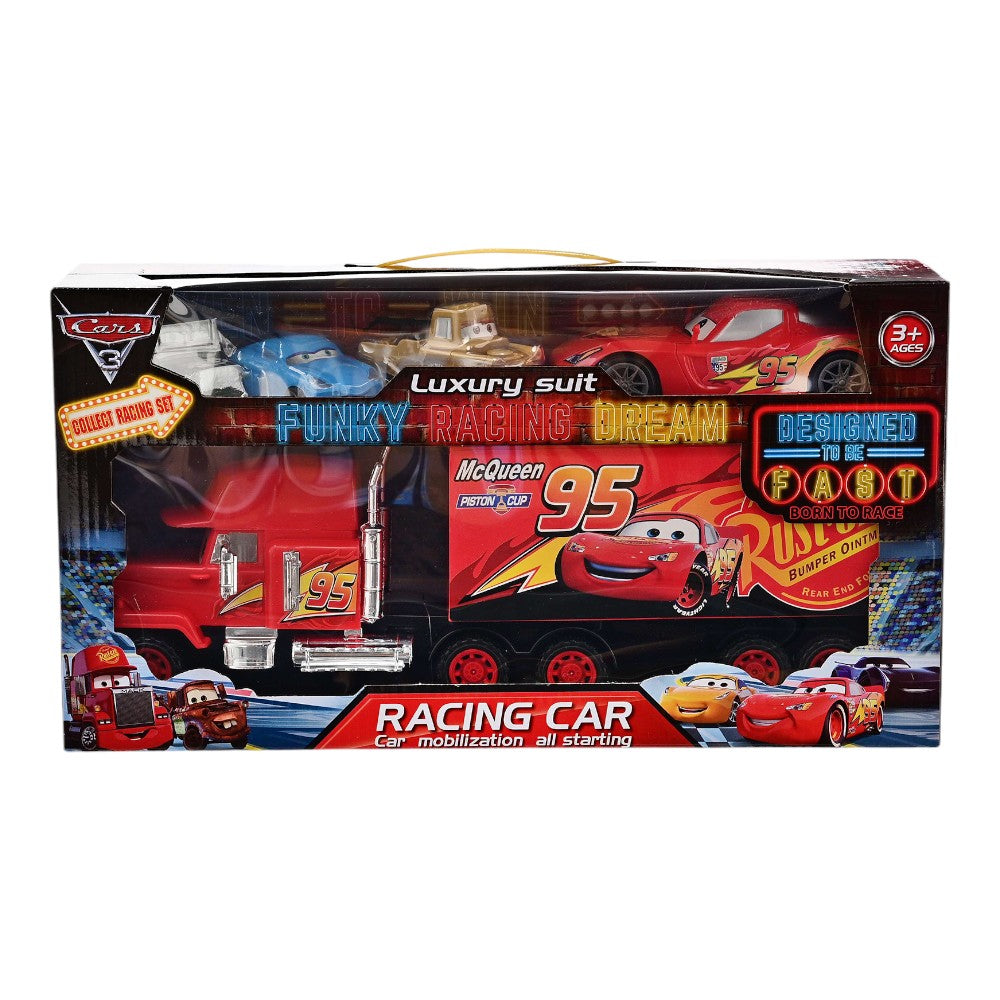 Φρίξιον Φορτηγό Racing Car 40εκ Me 3+1 Αυτοκίνητα