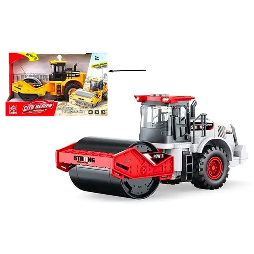 Martin ToysΦρίξιον Οδοστρωτήρας Με Φώτα Και Ήχους 25εκ Κίτρινο Χρώμαpapell.gr