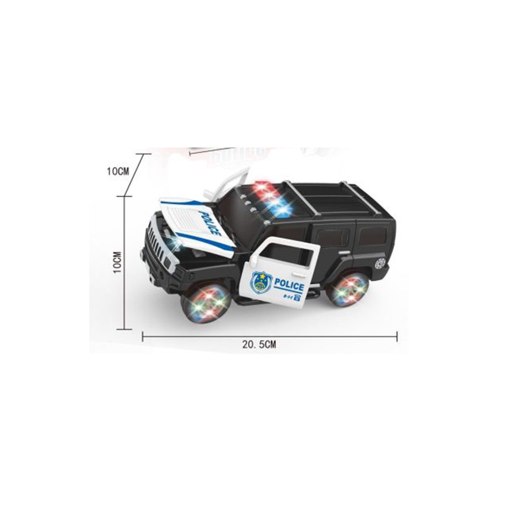 Αστυνομικό Όχημα Police Jeep Car Με Φώτα Και Ήχους 18εκ 2 Χρώματα