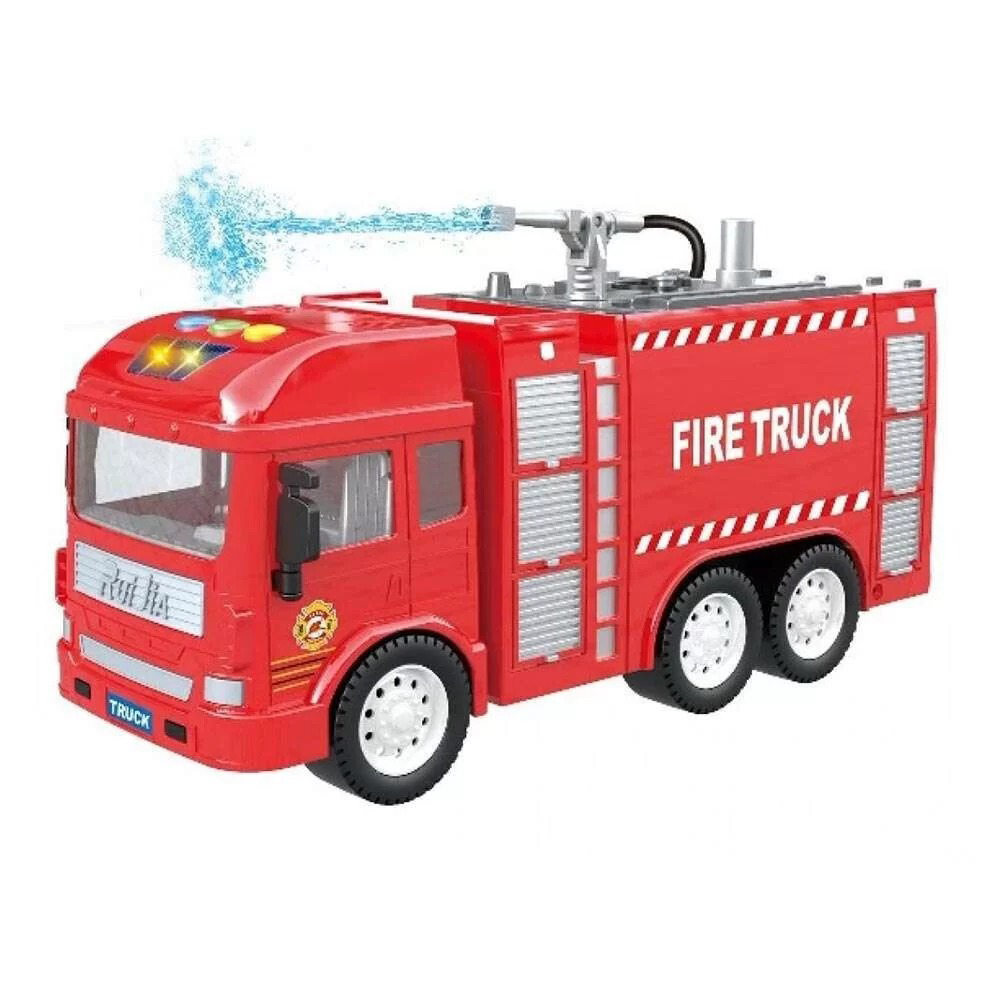 Φρίξιον Όχημα Πυροσβεστικής με Φώτα & Ήχους