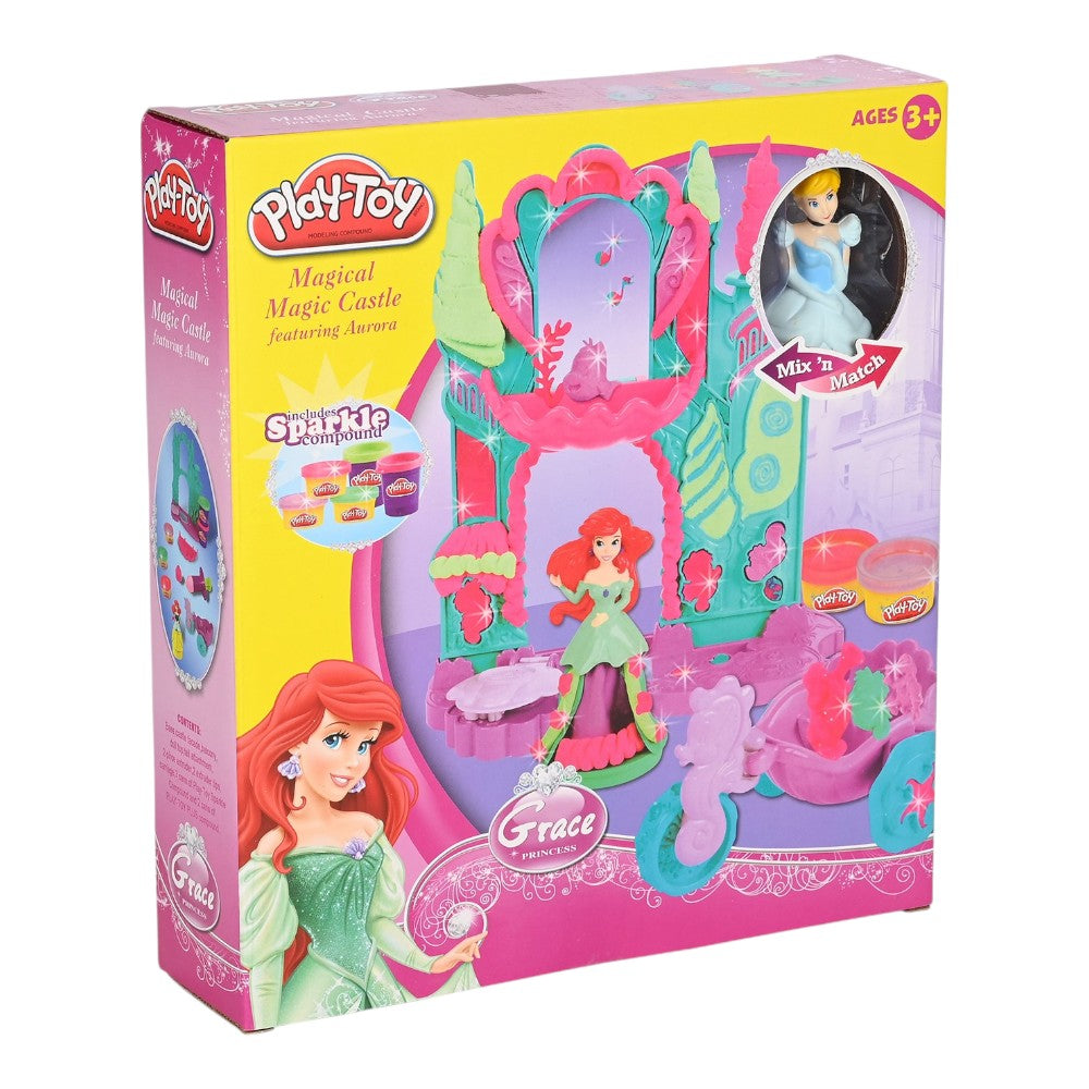 Σετ Κάστρο Πριγκίπισσα Με Πλαστελίνες