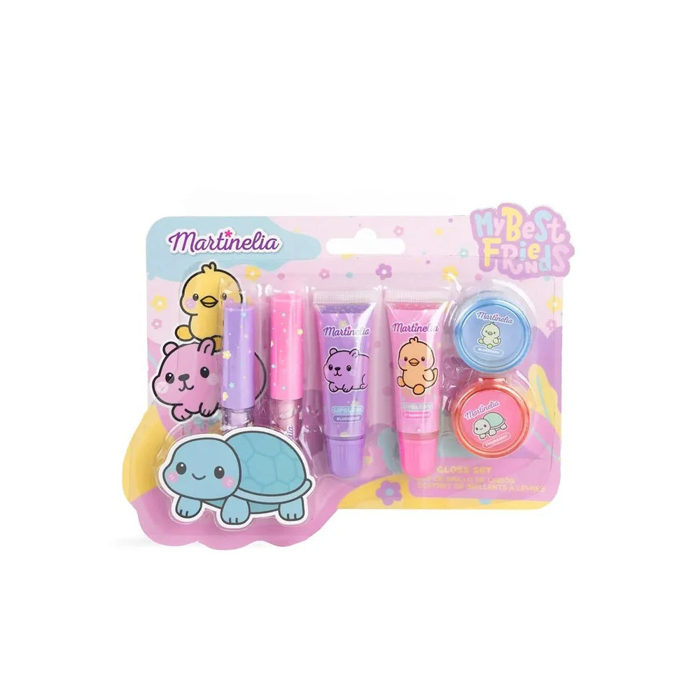 Martinelia Best Friends Beauty Fun Set Παιδικό Σετ με 6 Lip Gloss 17,5x13,5x2 εκ