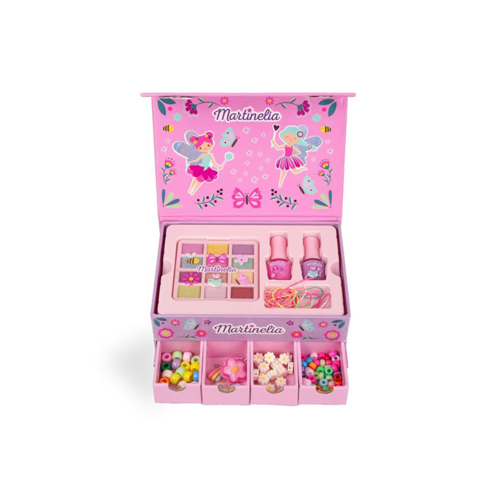 Martinelia Fairy Things Complete Beauty Case Παιδικό Βαλιτσάκι Ομορφιάς με Σκιές, Βερνίκια & Χάντρες