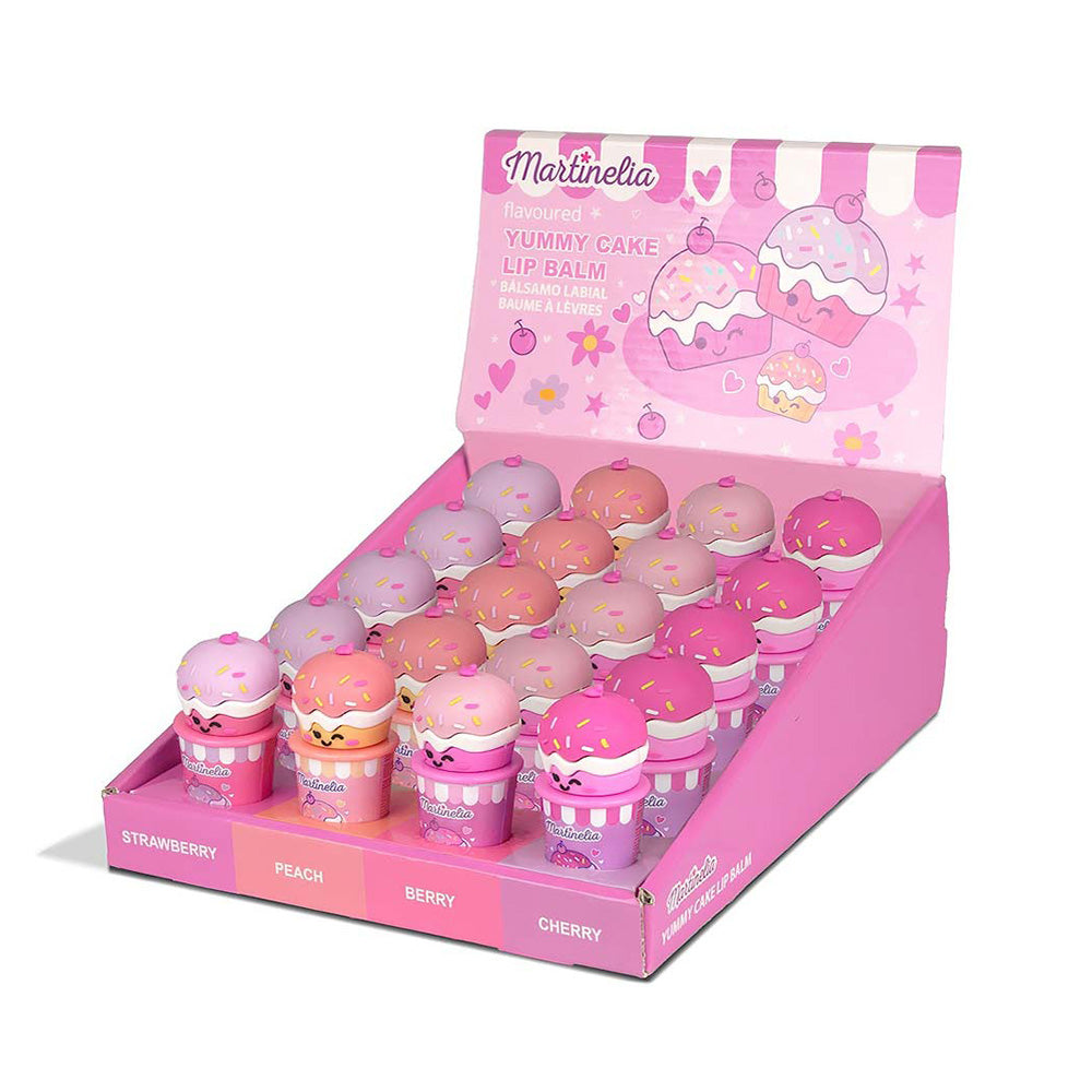 Martinelia Cakes Lip Balm – Βάλσαμο Χειλιών σε 4 Γεύσεις - 1 Τμχ