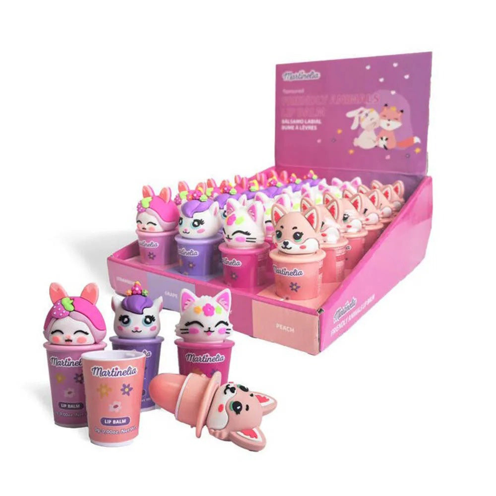 MartineliaMartinelia Friendly Animals Lip Balm 6gr - 4 Σχέδια - 1 Τμχpapell.gr