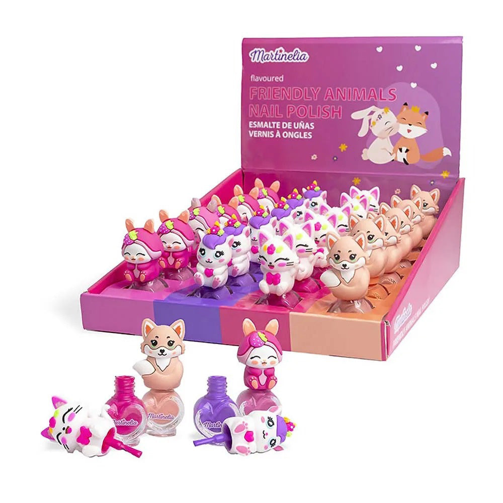 MartineliaMartinelia Friendly Animals Nail Polish Βερνίκι Νυχιών 5ml - 4 Σχέδια - 1 Τμχpapell.gr