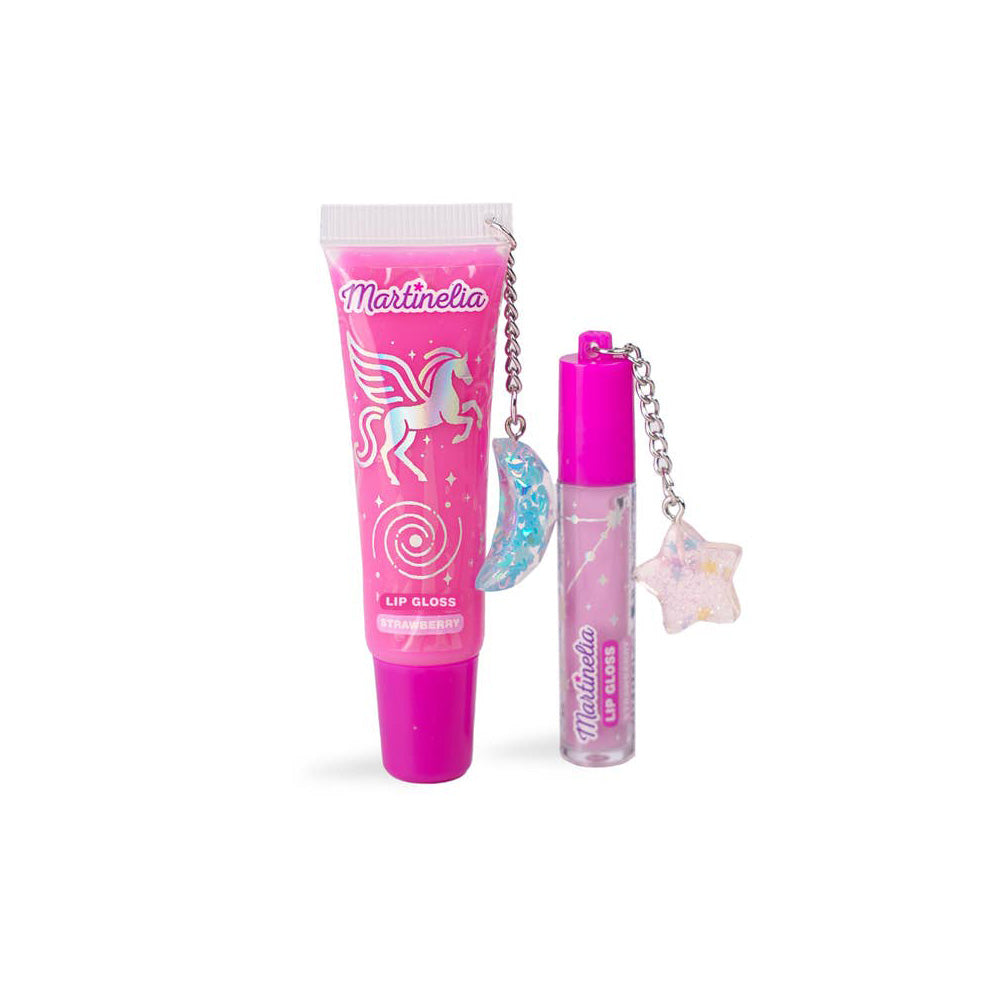 Martinelia Galaxy Dreams Mini Glow Duo Set – Lip Gloss & Lip Balm με Charm