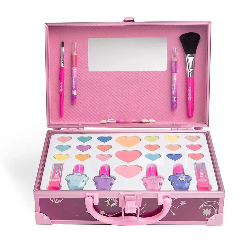 Martinelia Galaxy Dreams Perfect Traveler Glitter Case Pink 25 x 16 x 8,5 εκ