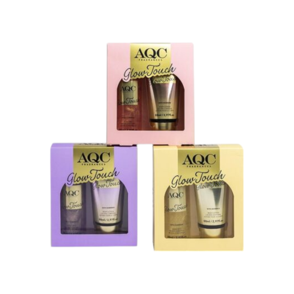 AQC FRAGRANCESAQC Fragrances Glow Touch Shimmer Duo Body Mist 88ml + Body Lotion 88mlpapell.gr