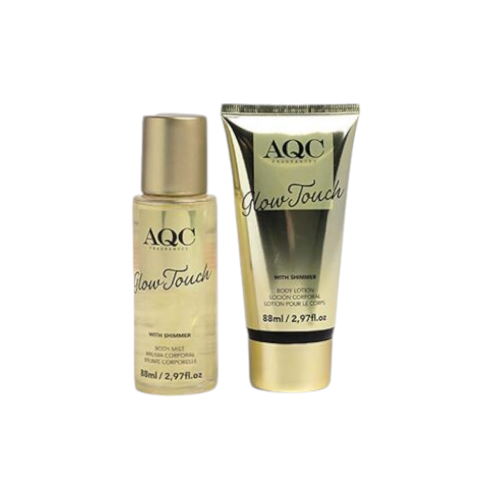 AQC FRAGRANCESAQC Fragrances Glow Touch Shimmer Duo Body Mist 88ml + Body Lotion 88mlpapell.gr