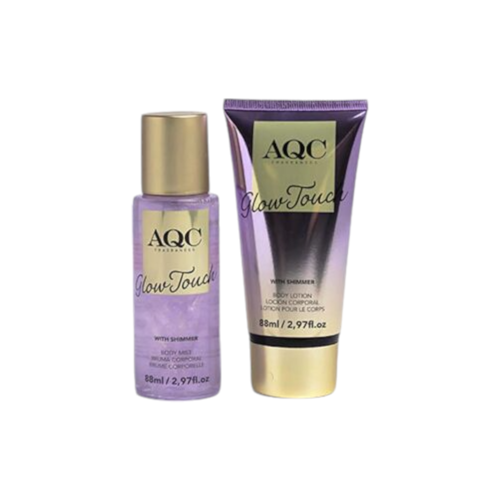 AQC FRAGRANCESAQC Fragrances Glow Touch Shimmer Duo Body Mist 88ml + Body Lotion 88mlpapell.gr