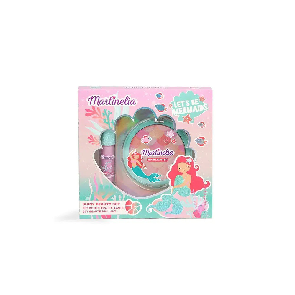 Martinelia Let's Be Mermaids Moonlight Set Παιδικό Σετ Μακιγιάζ Γοργόνα με Highlighter & Lip Gloss