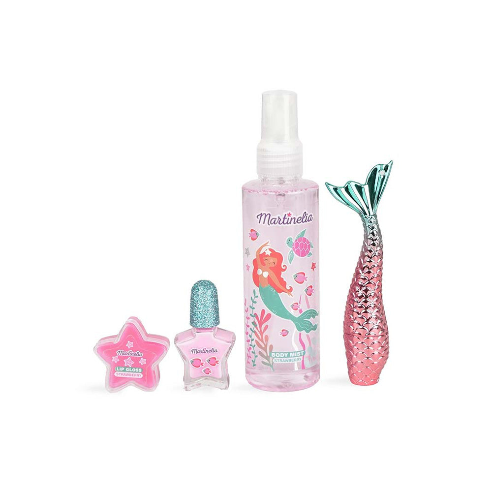 Martinelia Let's Be Mermaids Ocean Dream Beauty Set Παιδικό Σετ Ομορφιάς με Body Mist 85ml, Lip Gloss & Βερνίκι Νυχιών 