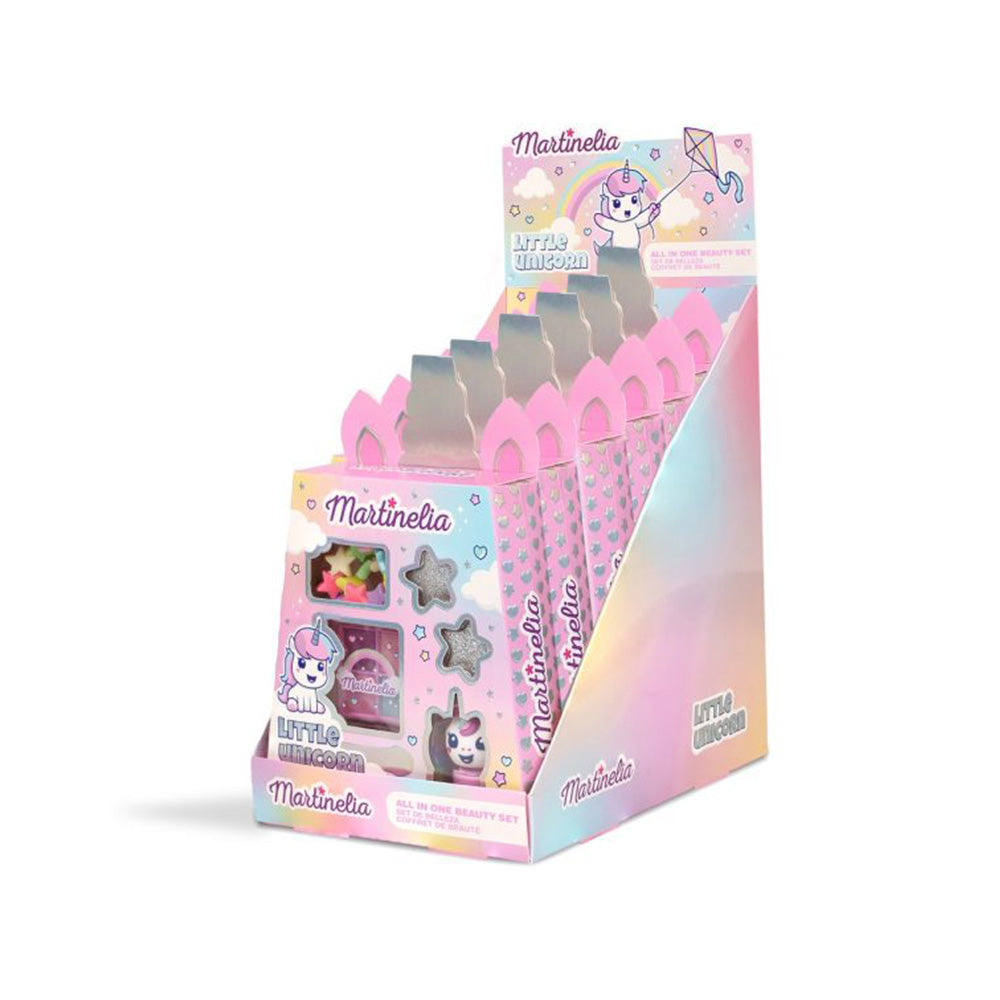 Martinelia Little Unicorn All In One Beauty Set Παιδικό Σετ Μακιγιάζ, Νυχιών & Μαλλιών 4 σε 1 Μονόκερος