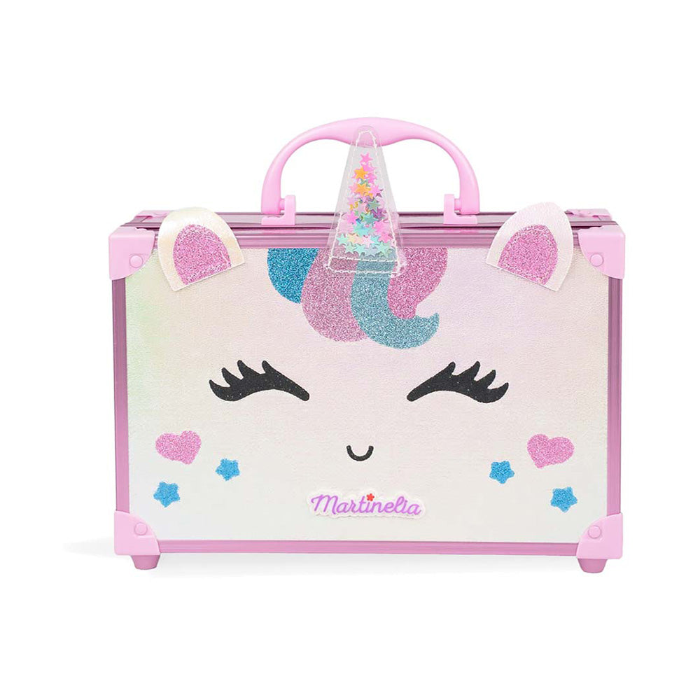 Martinelia Little Unicorn Magical Beauty Case II Παιδικό Βαλιτσάκι Μακιγιάζ Μονόκερος 25x16x8,5 εκ