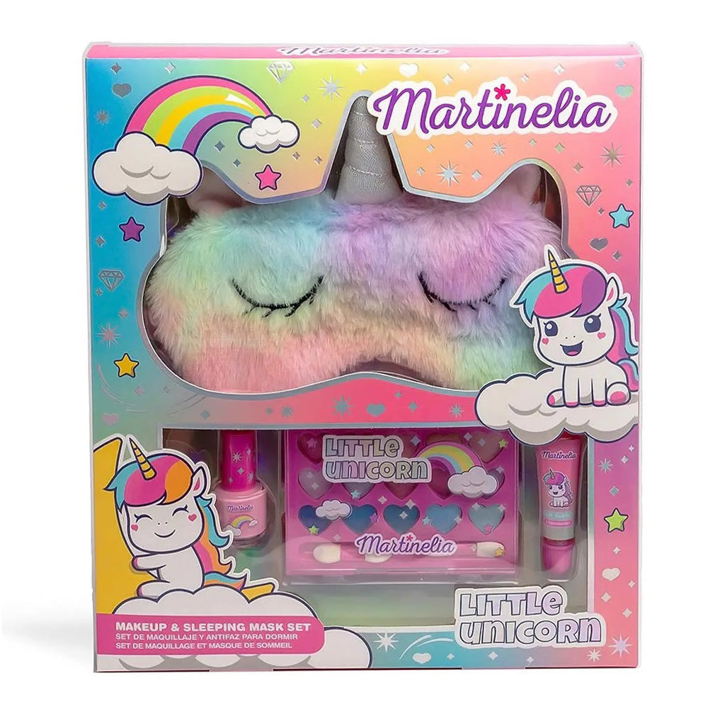 Martinelia Little Unicorn Makeup & Sleeping Mask Set II – Παιδικό Σετ Ομορφίας 25 x 29 x 3,5cm