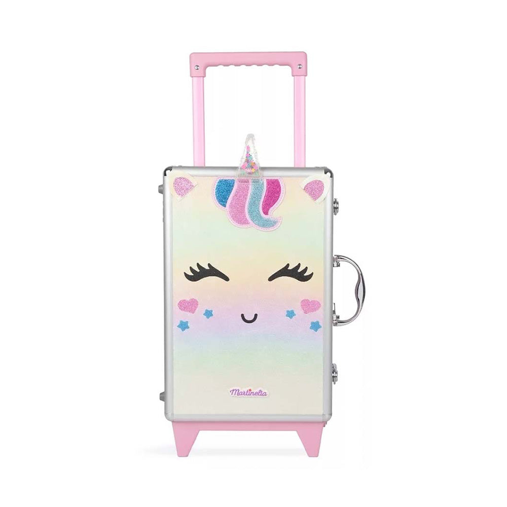 Martinelia Little Unicorn Mega Carry On Case – Παιδικό Βαλιτσάκι Μακιγιάζ με Καθρέφτη