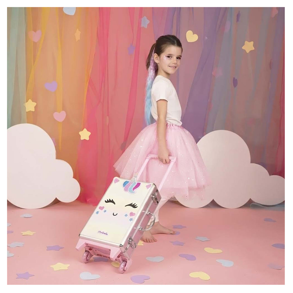 Martinelia Little Unicorn Mega Carry On Case – Παιδικό Βαλιτσάκι Μακιγιάζ με Καθρέφτη