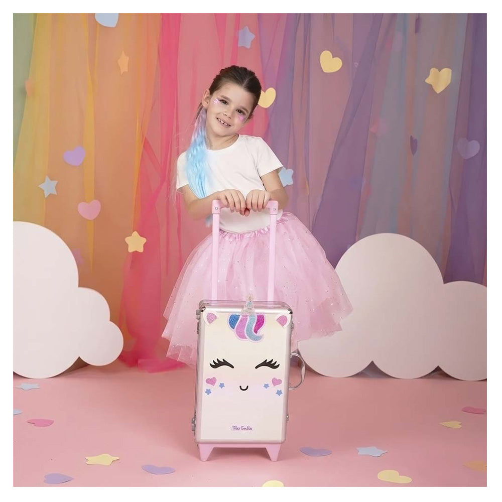Martinelia Little Unicorn Mega Carry On Case – Παιδικό Βαλιτσάκι Μακιγιάζ με Καθρέφτη