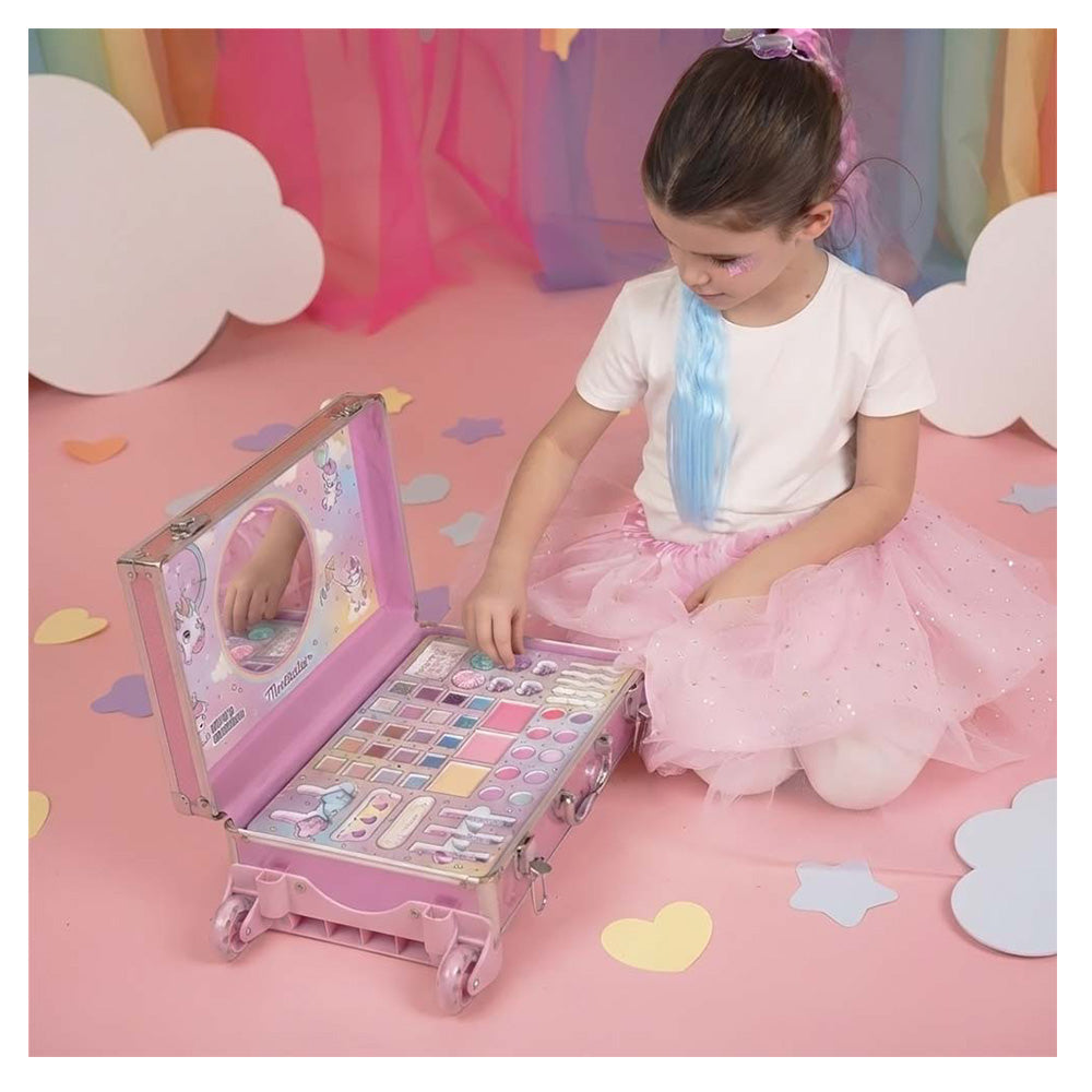 Martinelia Little Unicorn Mega Carry On Case – Παιδικό Βαλιτσάκι Μακιγιάζ με Καθρέφτη