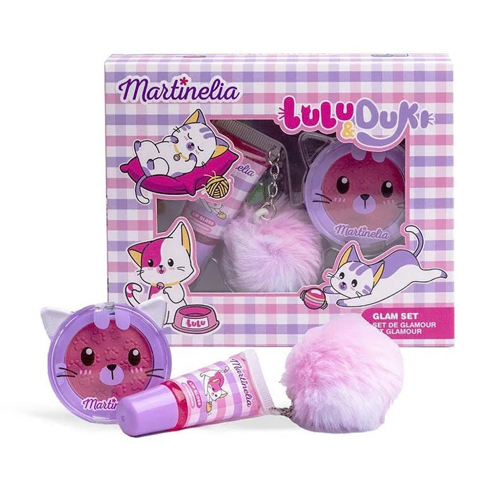  Martinelia Lulu & Duki Glam Set – Lip Gloss Μπρελόκ 6ml & Ρουζ 2gr