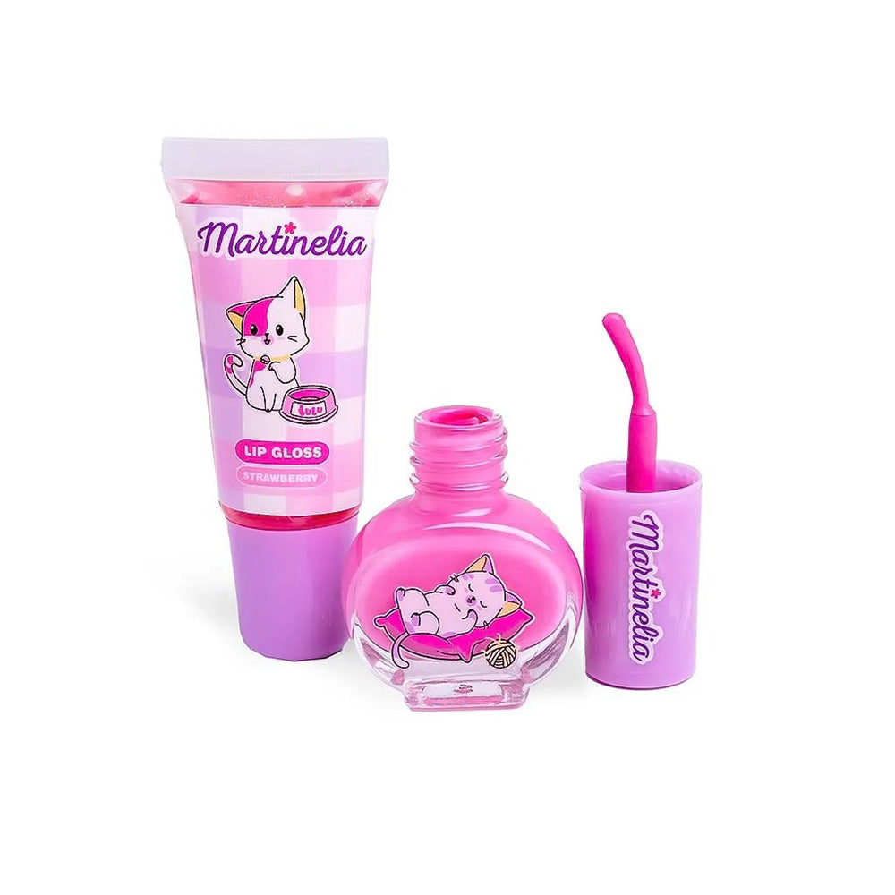 Martinelia Lulu & Duki Glam Tin – Lip Gloss 3,5ml & Βερνίκι Νυχιών 6 ml