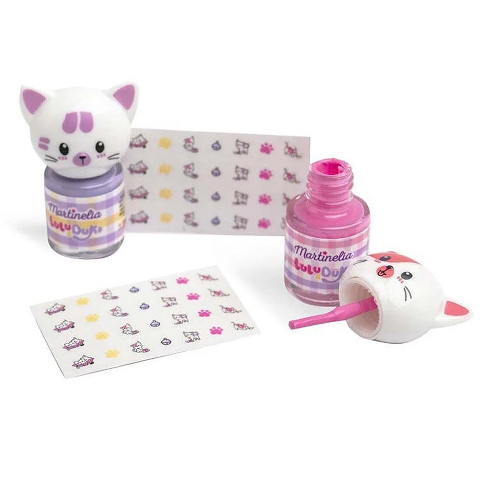 Martinelia Lulu & Duki Nail Polish & Stickers Βερνίκι Νυχιών 3,5ml & Αυτοκόλλητα