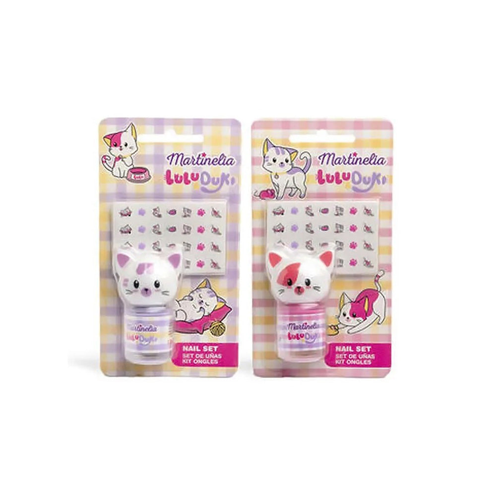 Martinelia Lulu & Duki Nail Polish & Stickers Βερνίκι Νυχιών 3,5ml & Αυτοκόλλητα
