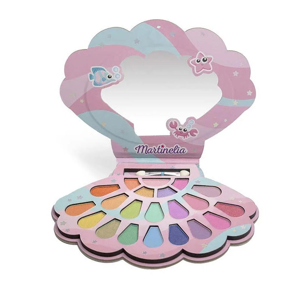 Martinelia Let’s Be Mermaids Shell Eyeshadow Palette - Παιδική Παλέτα Σκιών 21 Χρώματα