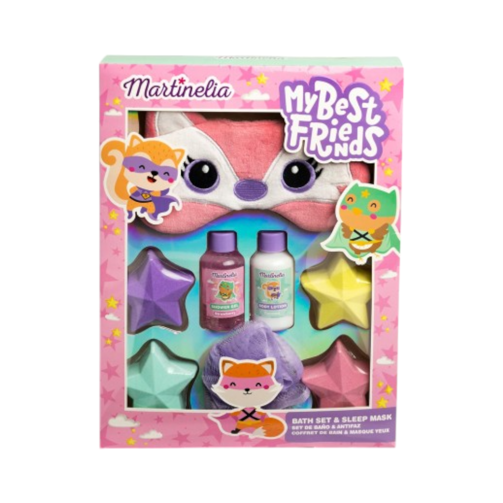 Martinelia My Best Friends Bath Set & Eye Mask - Σετ Μπάνιου & Μάσκα Ύπνου