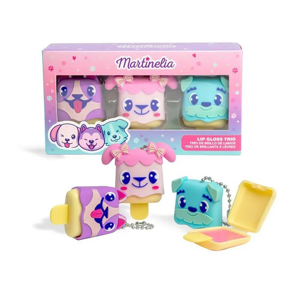MartineliaMartinelia World Animal Lip Gloss Trio Παιδικό Σετ Lipgloss 3 Τμχ 0.96 grpapell.gr