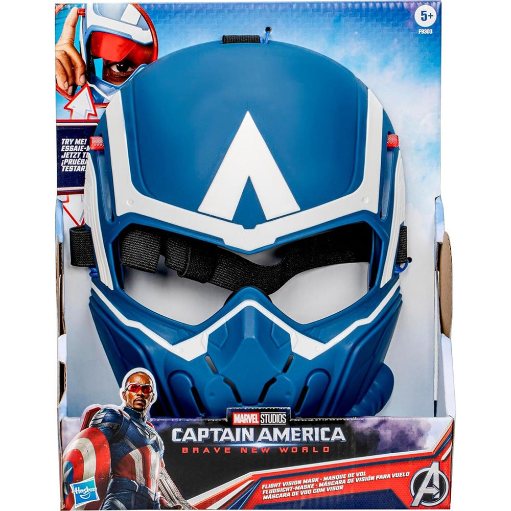 Hasbro Marvel Avengers Captain America Brave New World Flight Vision Μάσκα Παιχνίδι Ρόλων 