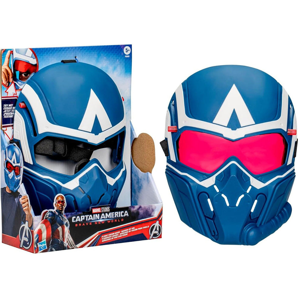 Hasbro Marvel Avengers Captain America Brave New World Flight Vision Μάσκα Παιχνίδι Ρόλων 
