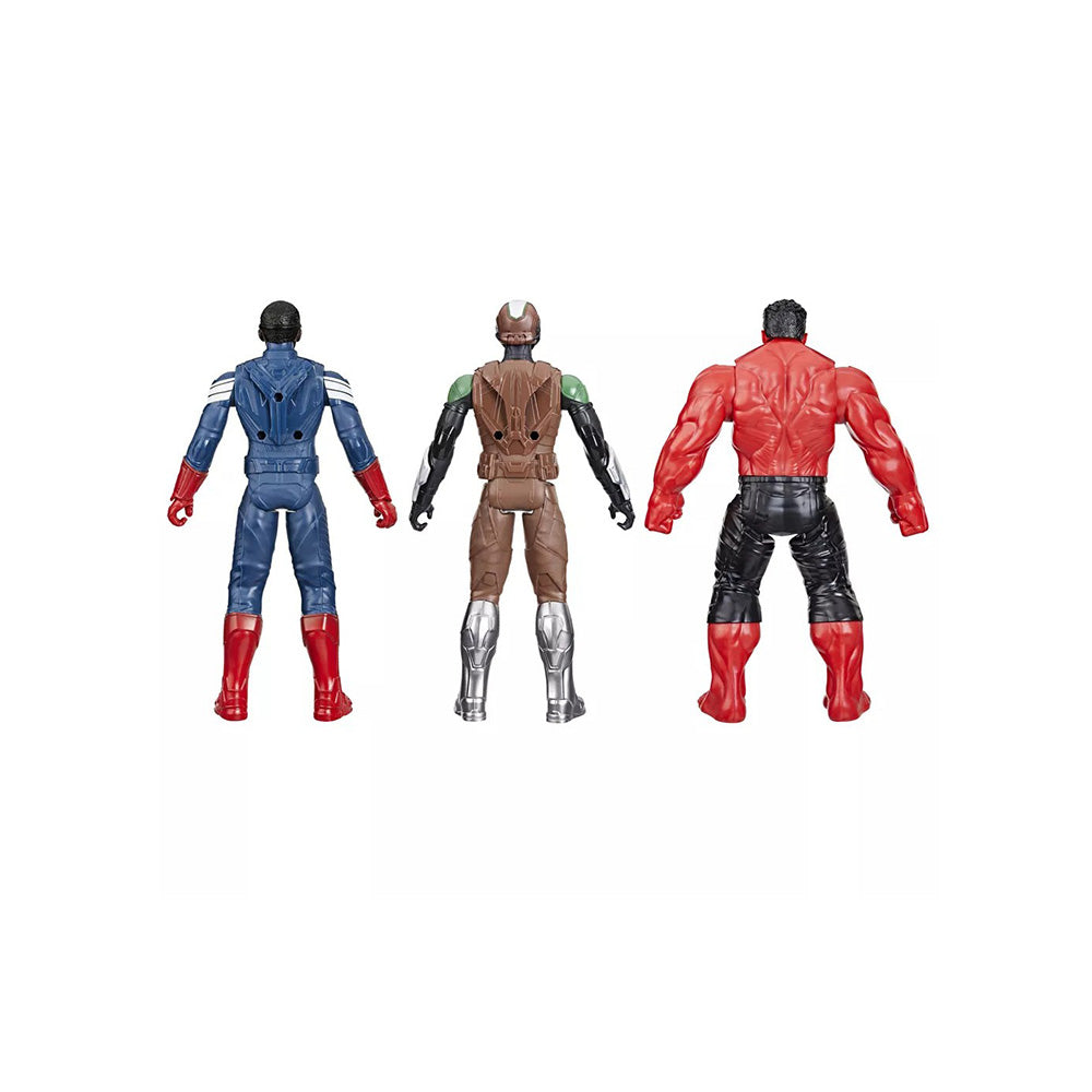 Hasbro Marvel Avengers Captain America: Brave New World Titan Hero Series 3 Φιγούρες Δράσης 30 Εκ 