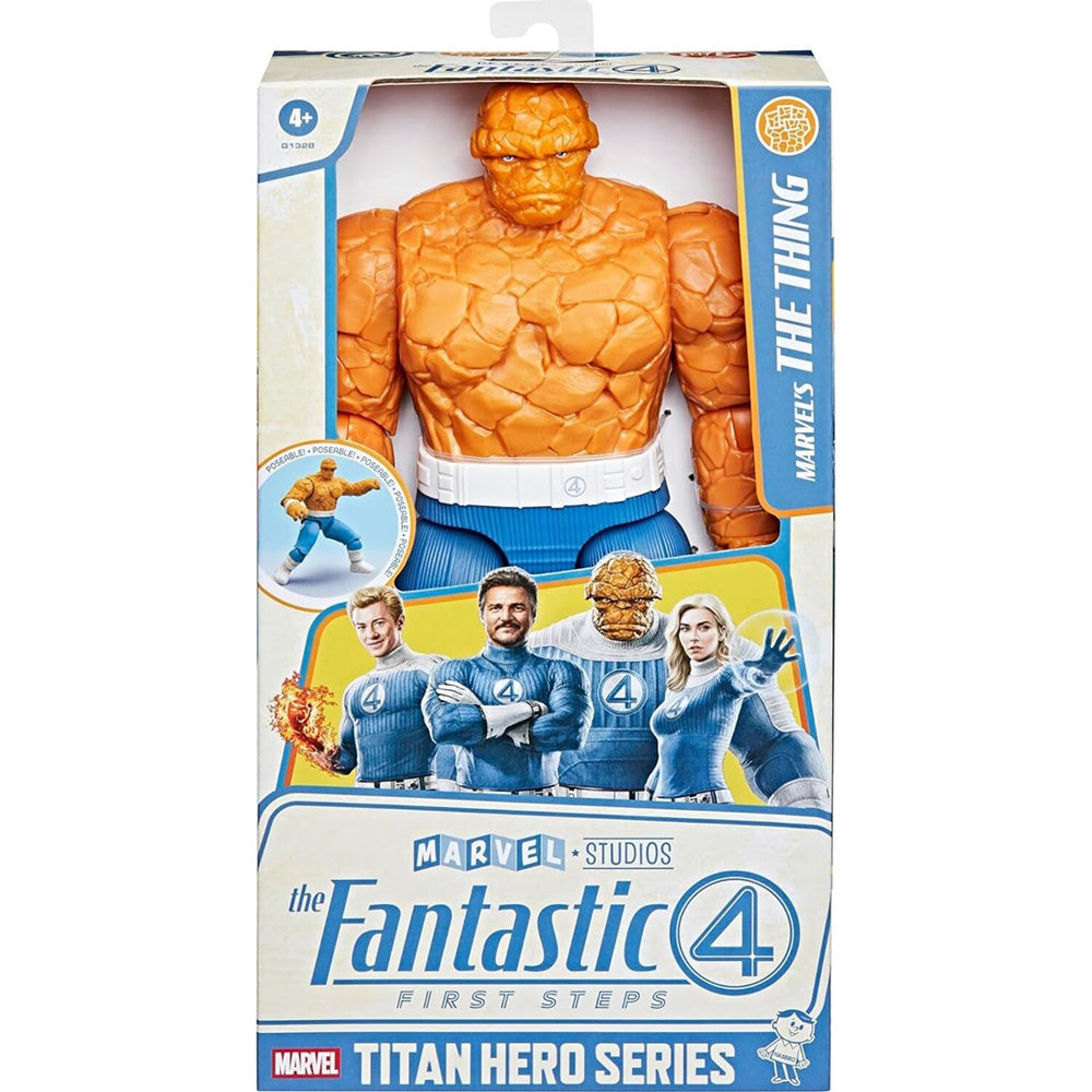 Hasbro Marvel Avengers Marvel Titan Hero Series The fantastic Four: First Steps Marvels The Thing 