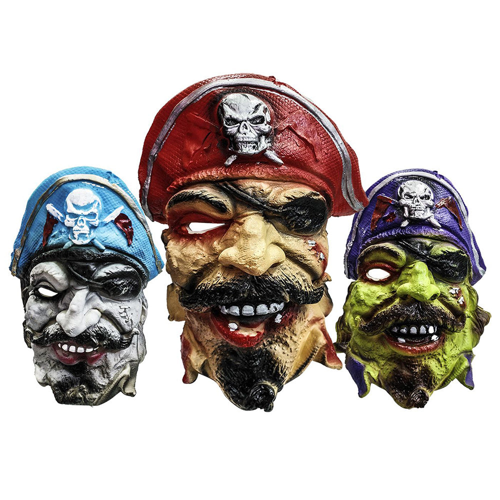 Μάσκα Πειρατή σε 3 Σχέδια - 1 Τμχ