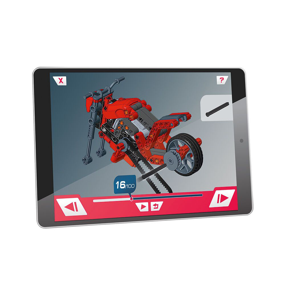 Μαθαίνω Και Δημιουργώ Build Εκπαιδευτικό Παιχνίδι Εργαστήριο Μηχανικής Roadster & Dragster