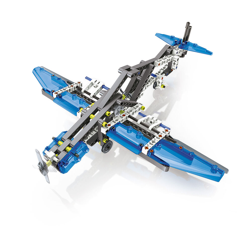 Μαθαίνω Και Δημιουργώ Build Εκπαιδευτικό Παιχνίδι Εργαστήριο Μηχανικής Αεροπλάνα Και Ελικόπτερα 8+ 1