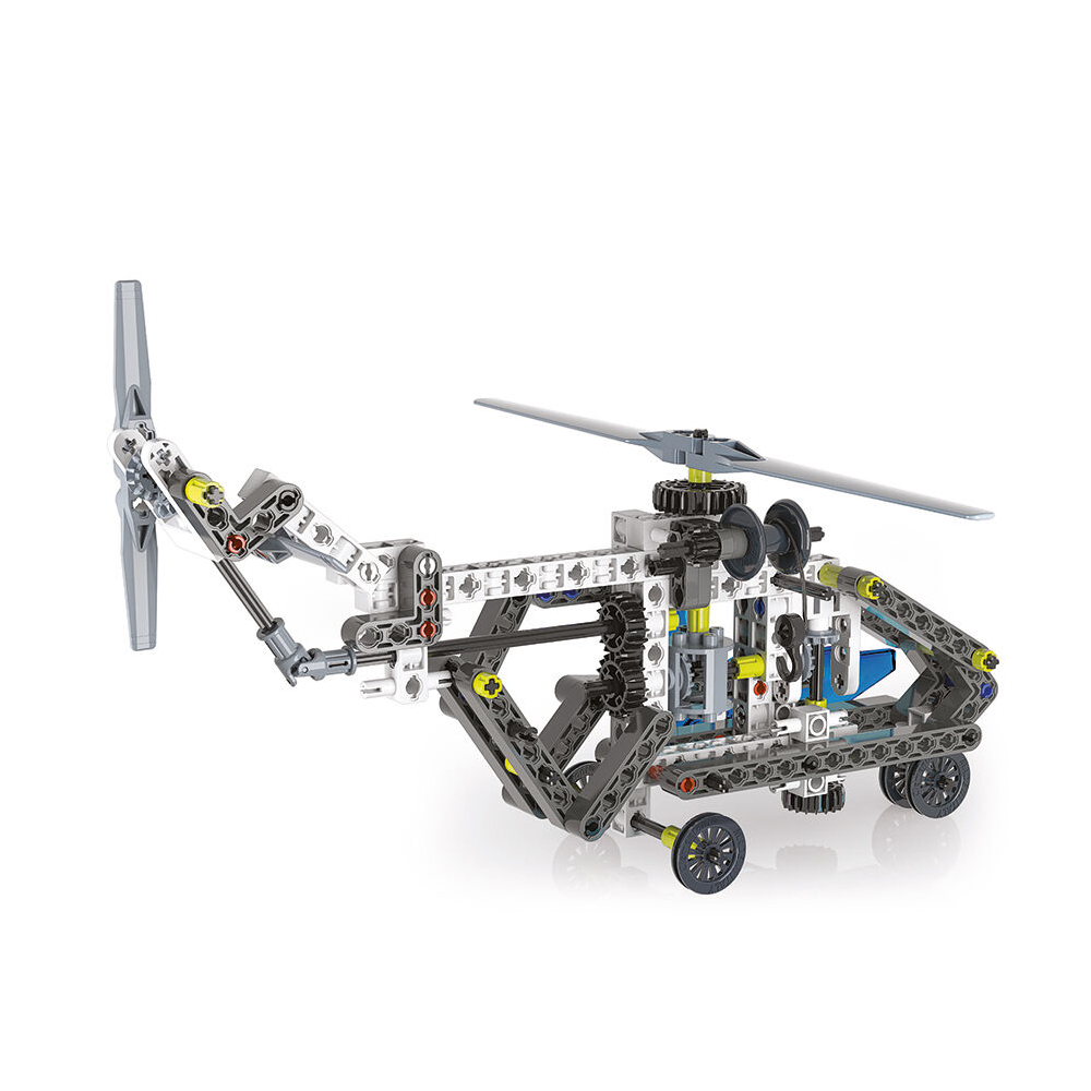 Μαθαίνω Και Δημιουργώ Build Εκπαιδευτικό Παιχνίδι Εργαστήριο Μηχανικής Αεροπλάνα Και Ελικόπτερα 8+ 3