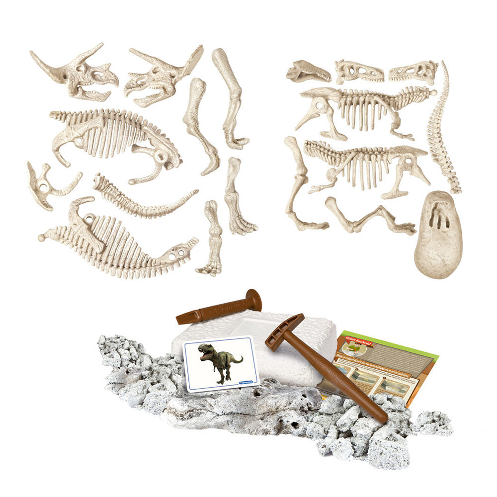 ClementoniΜαθαίνω Και Δημιουργώ Lab Εκπαιδευτικό Παιχνίδι Δεινόσαυροι T-Rex Και Τρικεράτωψpapell.gr