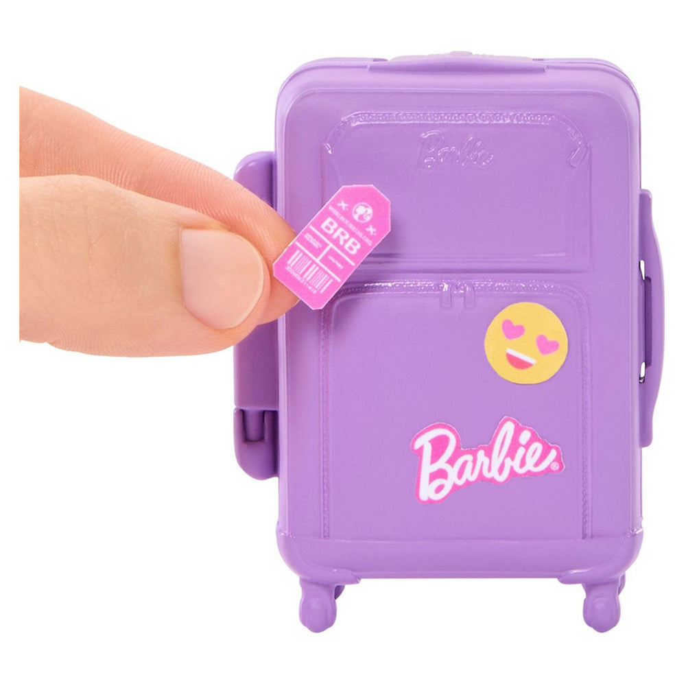Mattel Barbie στο Αεροδρόμιο με Check-In, Βαλίτσα & Αξεσουάρ