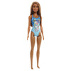 MattelMattel Barbie Beach Καστανόξανθη Κουκλα Μπλε Μαγιώpapell.gr