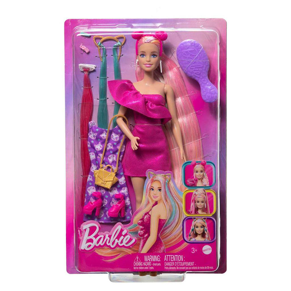 MATTELMattel Barbie Κούκλα Πολύχρωμα Μαλλιάpapell.gr