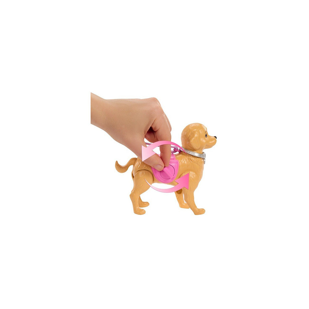 Mattel Barbie Βόλτα με Σκυλάκι που Περπατάει & Κάνει την Ανάγκη του