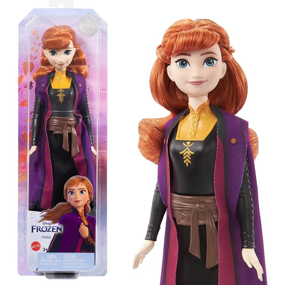 MattelMattel Disney Frozen Toys Άννα Βασική Κούκλα Μωβ Μπέρταpapell.gr