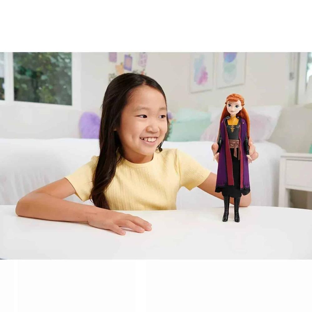 MattelMattel Disney Frozen Toys Άννα Βασική Κούκλα Μωβ Μπέρταpapell.gr