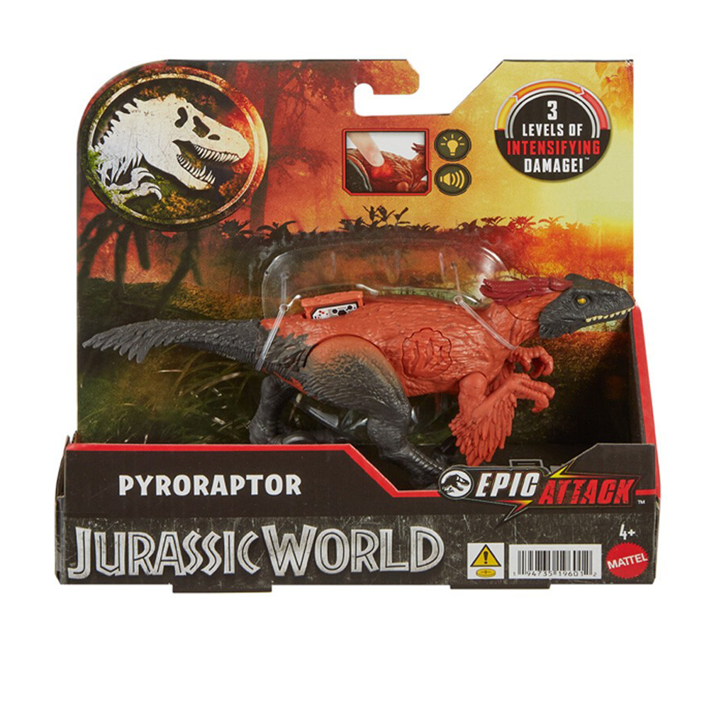 MattelMattel Jurassic World Epic Attack Pyroraptorpapell.gr